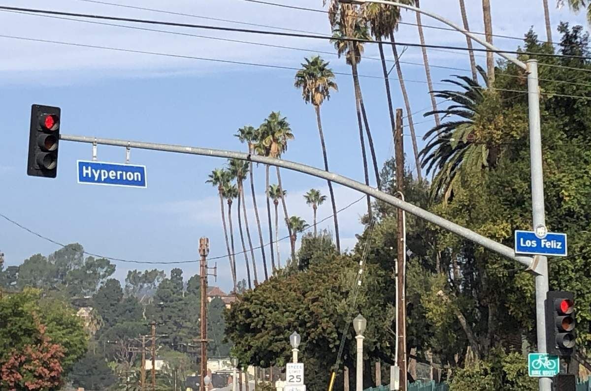 hyperion avenue sign